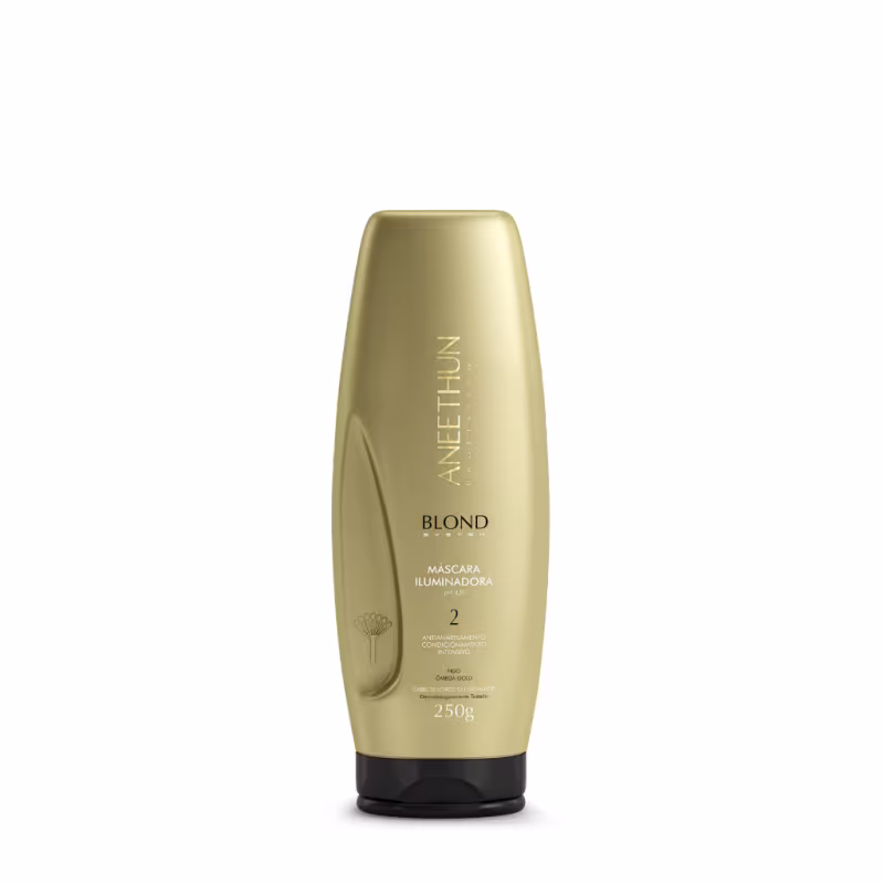 KIT BLOND SYSTEM SHAMPOO MASCARA E FINALIZADOR - ANEETHUN