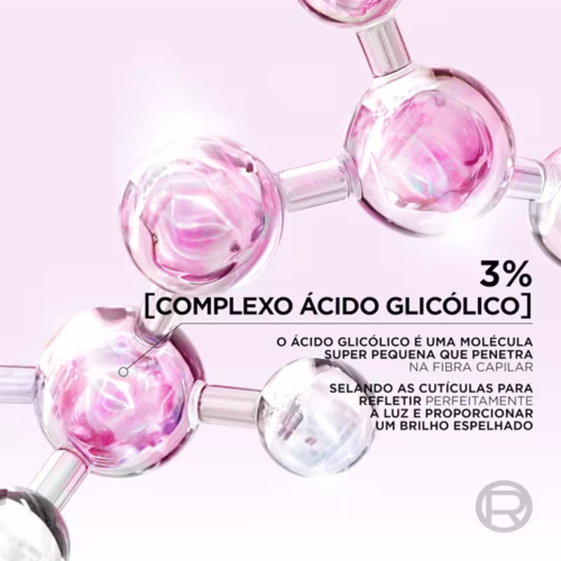 Kit Elseve Glycolic Gloss Shampoo + Condicionador 200 Ml