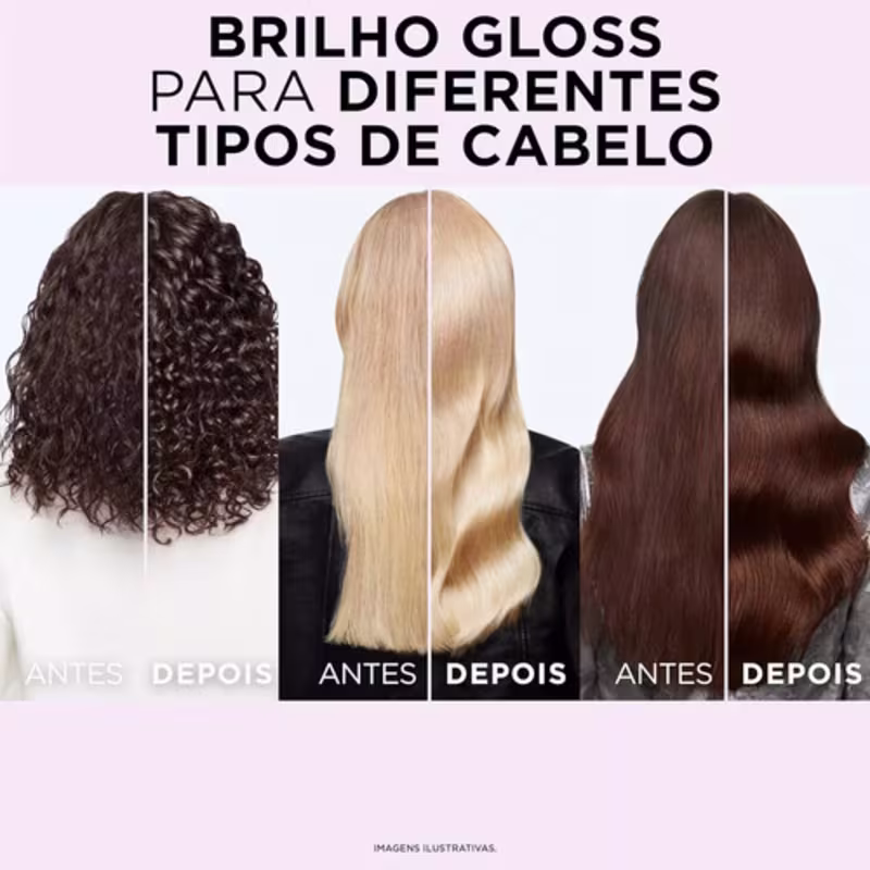 Kit Elseve Glycolic Gloss Shampoo + Condicionador 200 Ml
