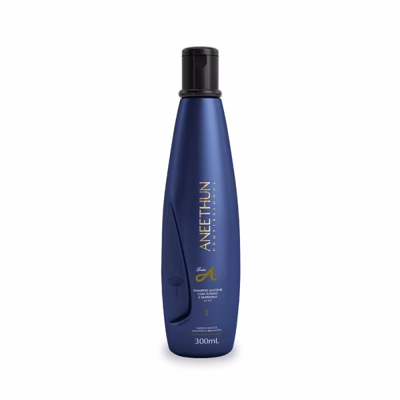 Aneethun Linha A - Kit Shampoo 300 ml + Máscara 500 g + Creme Silicone 250 ml + Creme Silicone Cachos 250 ml