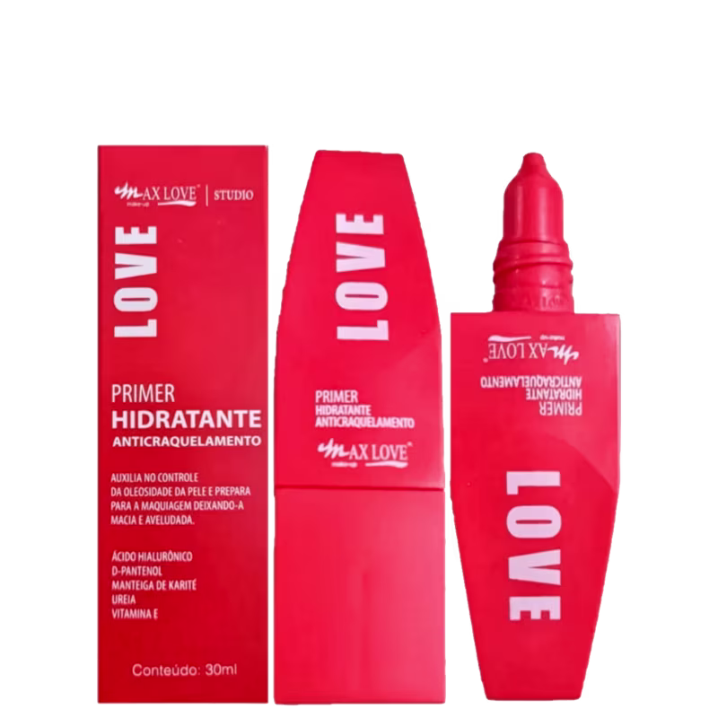 Primer Hidratante Anticraquelamento - Max Love 30ml