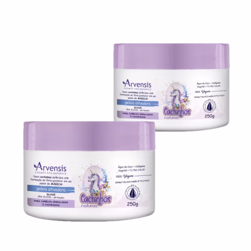 Kit Arvensis Cachinhos Naturais Duo Geleia 250g (2 Produtos)