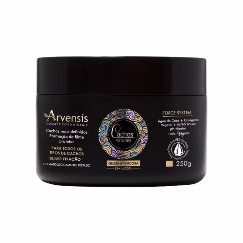 Kit Arvensis Cachos Naturais Suave Ativadora (02 Produtos)