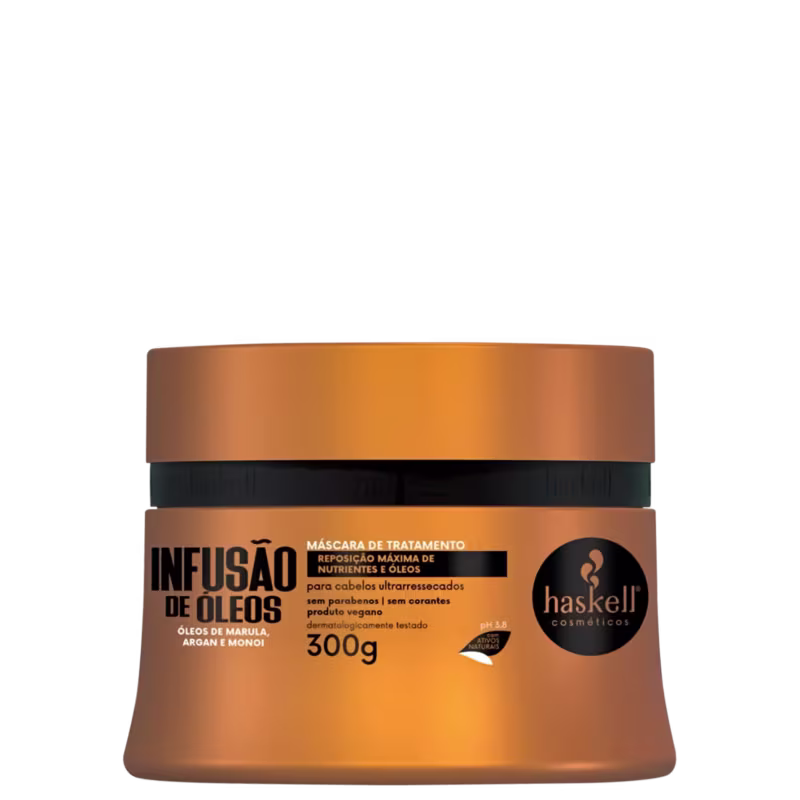 Máscara Capilar Haskell Infusão de Óleos, 300g.