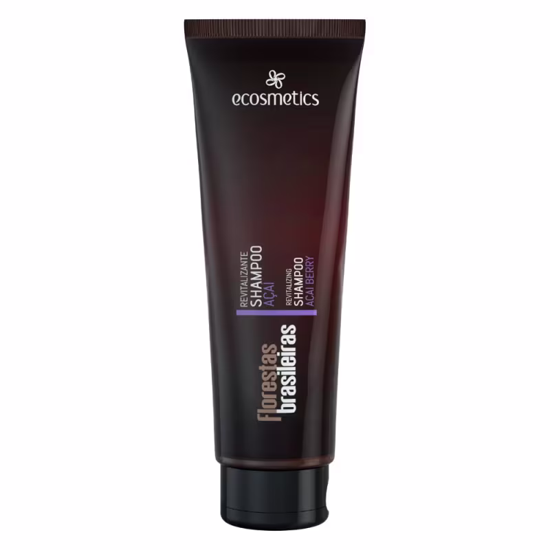 Kit Ecosmetics Florestas Brasileiras Açai Shampoo 250ml, Condicionador 250ml, Máscara 220ml