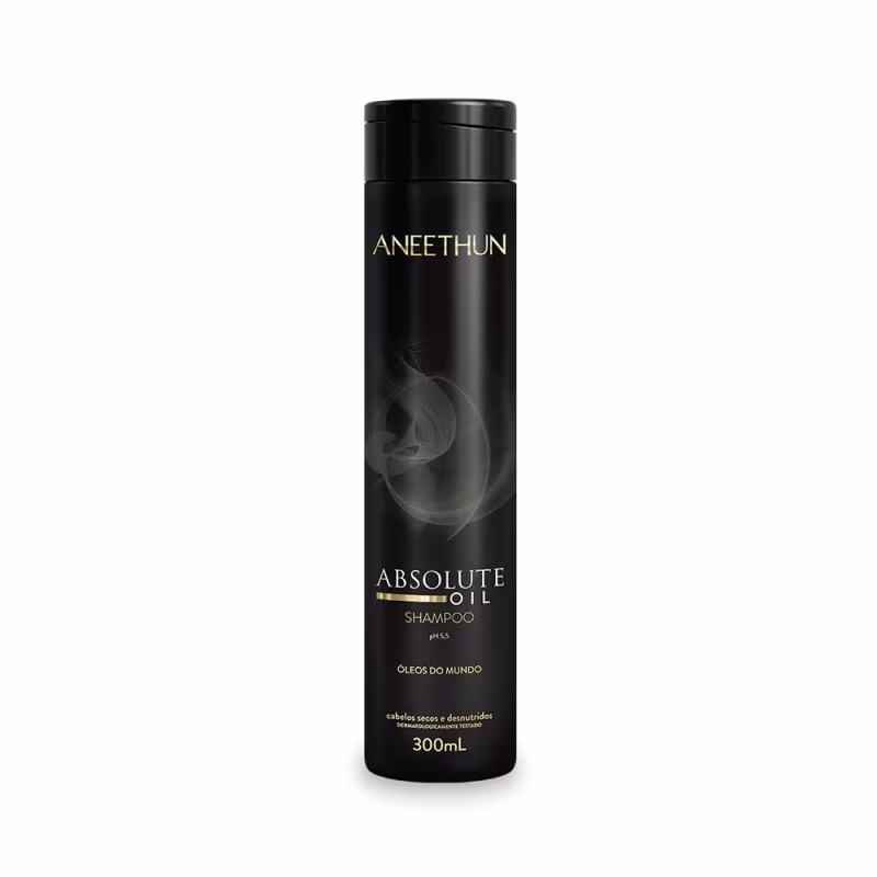 Kit Aneethun Absolute Oil Shampoo 300ml + Máscara 250g + Óleo 55ml