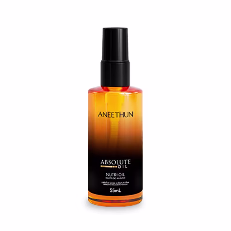 Kit Aneethun Absolute Oil Shampoo 300ml + Máscara 250g + Óleo 55ml
