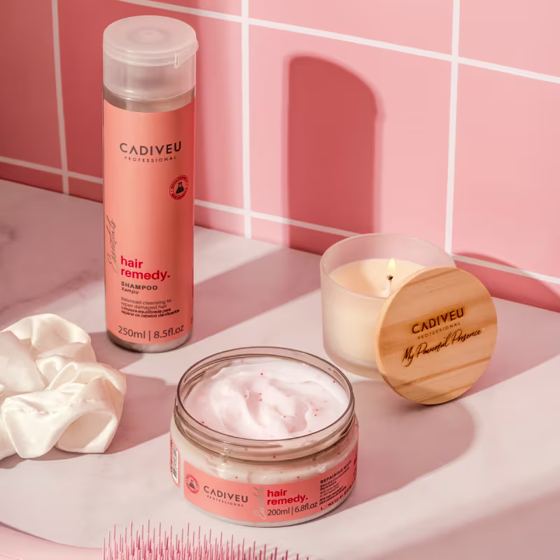 Kit Cadiveu Essentials Hair Remedy Máscara e Ampola (2 produtos)