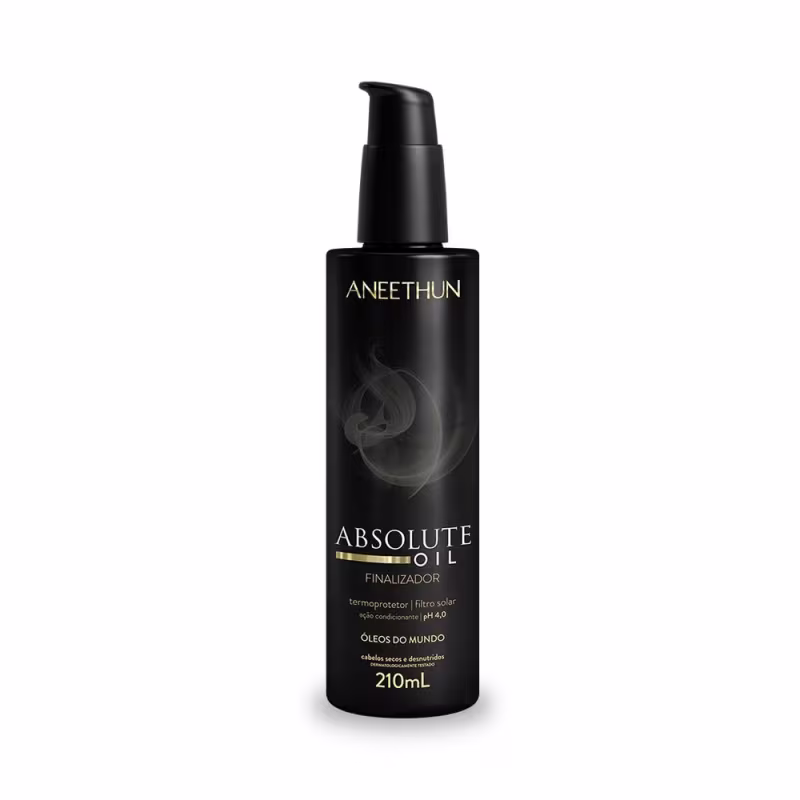 Kit Aneethun Absolute Oil - Máscara 250ml + Finalizador 210ml + Óleo 55ml