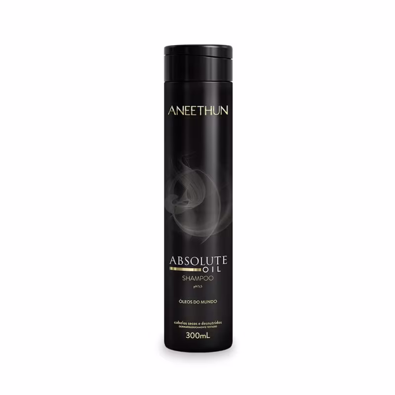 Kit Aneethun Absolute Oil - Shampoo 300ml + Finalizador 210ml + Umectante 110ml + Óleo 55ml