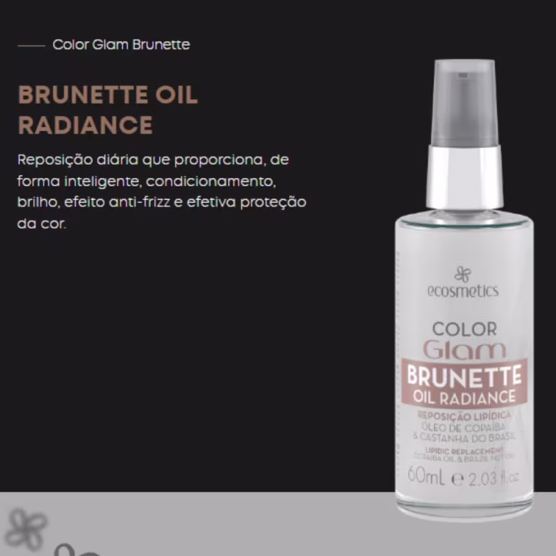 Kit Ecosmetics Color Glam Brunette Trio (3 Produtos)