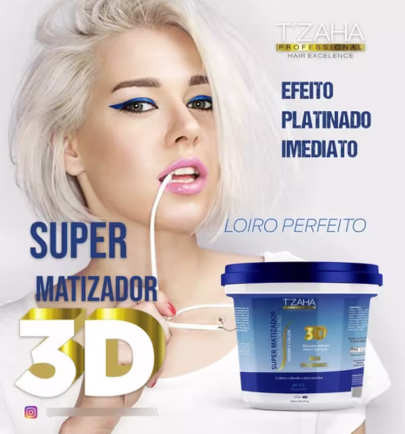 Tzaha Professional Hair Excelence Intensy Color Blond - Máscara Matizadora 1Kg