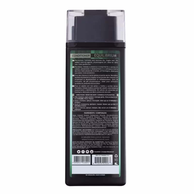 Kit TRUSS Equilibrium + Hair Protector + Specific Mask (4 Produtos)