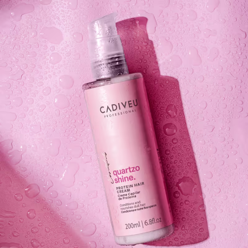 Kit Cadiveu Professional Quartzo Shine Shampoo Condicionador Máscara Pré-Shampoo e Açaí Oil 110 (5 produtos)