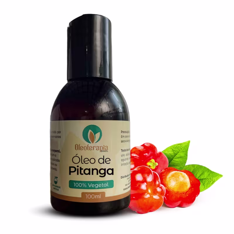 Óleo Vegetal de Pitanga, da marca Oleoterapia Brasil.