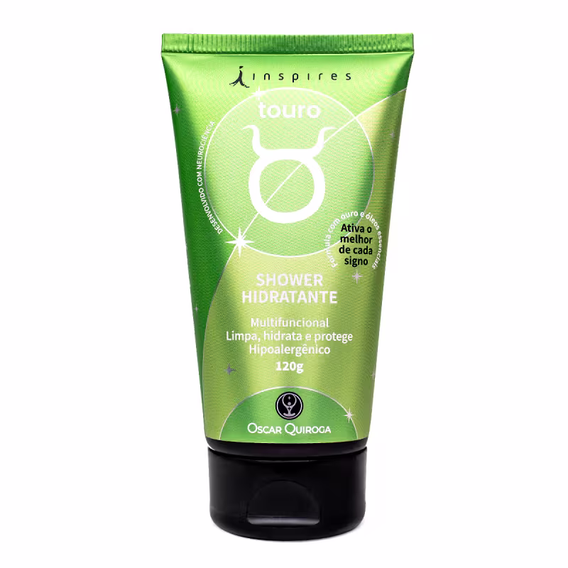 Inspires Oscar Quiroga Touro - Shower Hidratante 120g