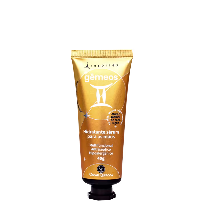 Inspires Oscar Quiroga Gêmeos - Creme Hidratante para as Mãos 40g