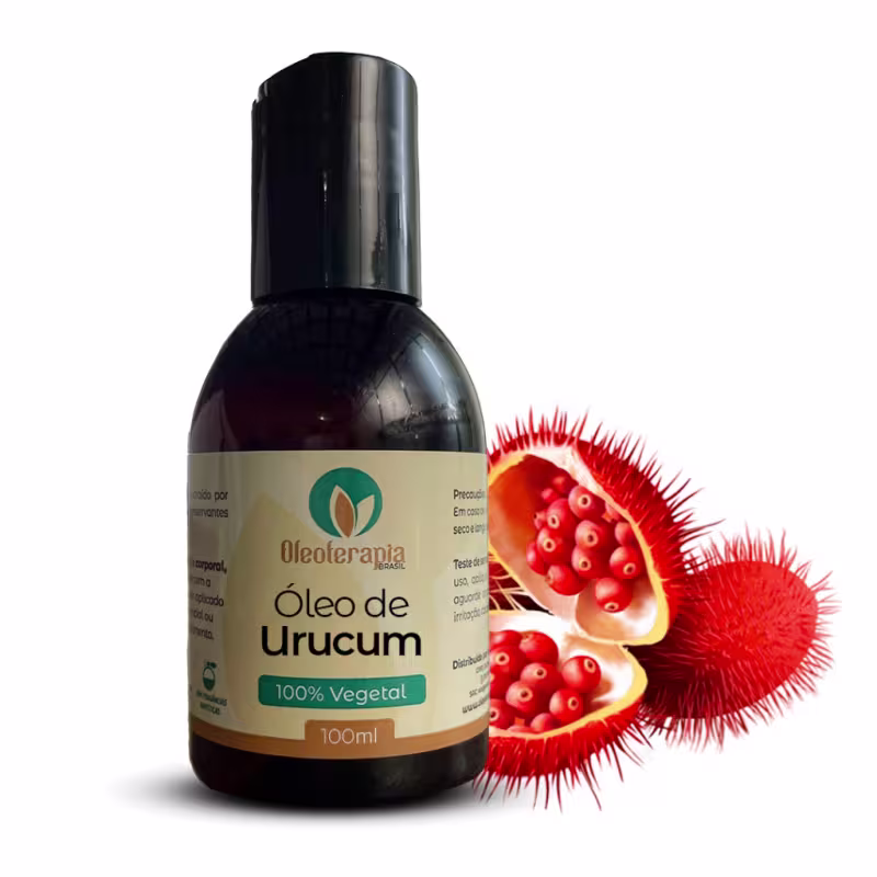 Óleo Vegetal de Urucum, da marca Oleoterapia Brasil.