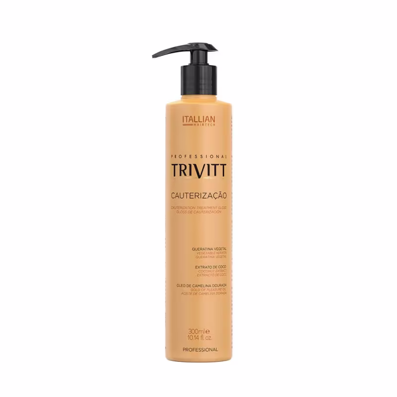 Trivitt - Hidratação 1Kg + 02 Cauterização + Leave In + Fluido para Escova