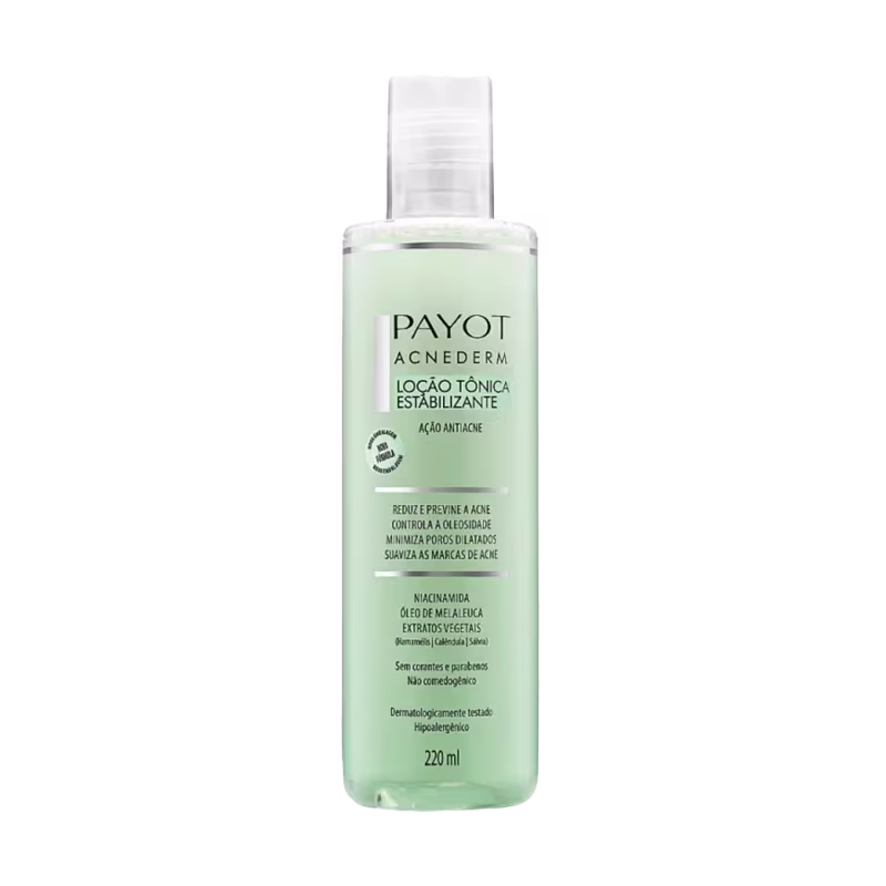 Payot Acnederm Sabonete Liquído + Loção Tônica + Gel Hidratante