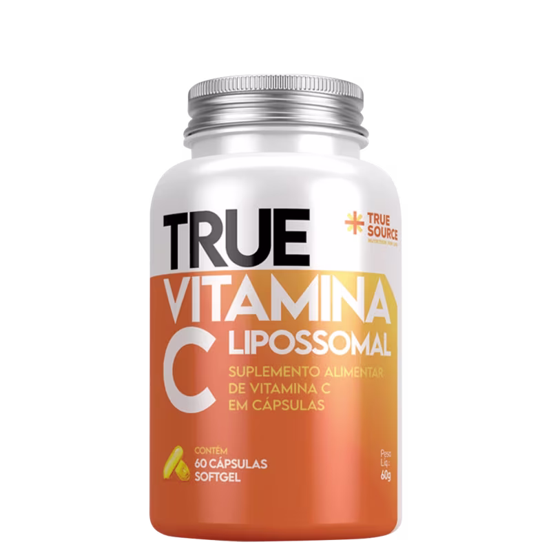True Source Vitamina C Lipossomal - Suplemento Alimentar (60 Cápsulas)