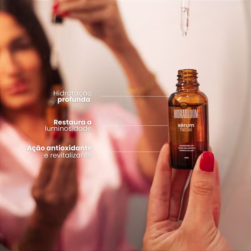 Kit Básico Dia a Dia - Espuma de Limpeza Facial Balancebloom 150ml + Sérum Facial Hidrabloom 30ml®