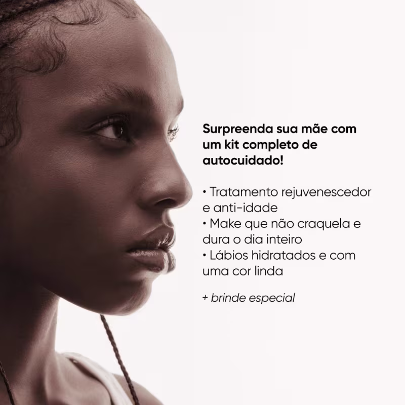 Kit Beyoung Especial Dia das Mães Skincare e Make Matte + Caixa de Presente (4 Produtos)
