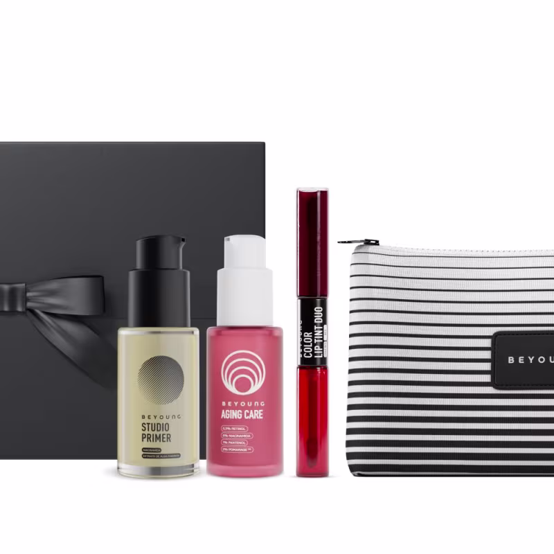 Kit Beyoung Especial Dia das Mães Skincare e Make Matte + Caixa de Presente (4 Produtos)