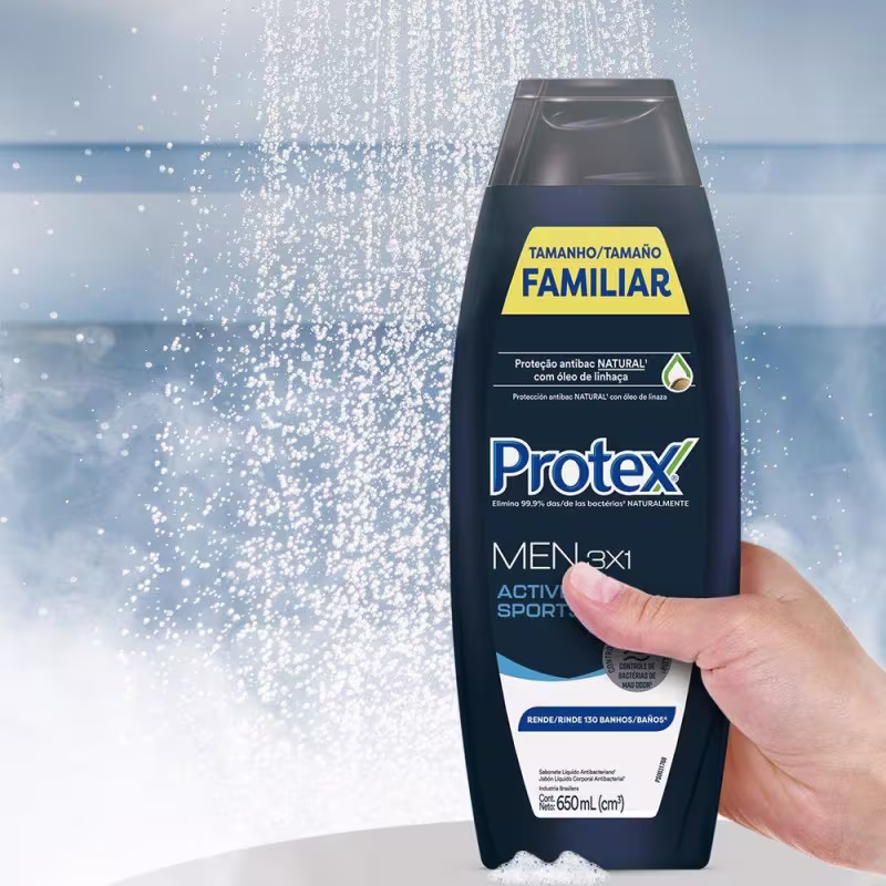 Sabonete Líquido Protex Men Sport 650ml