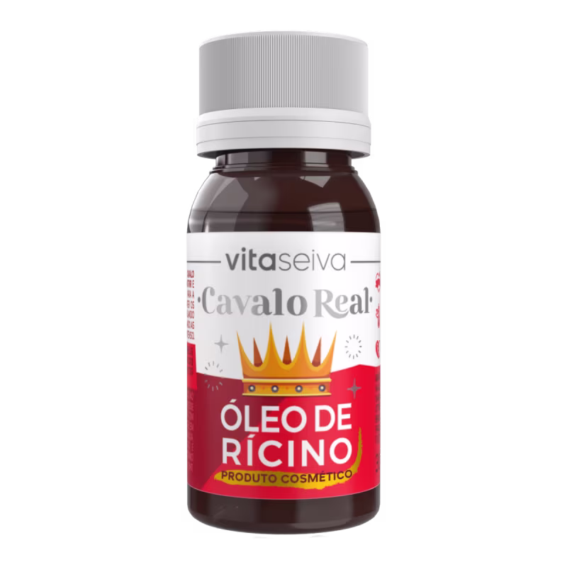 Óleo de Rícino Vita Seiva Cavalo Real 30ml 100% Puro