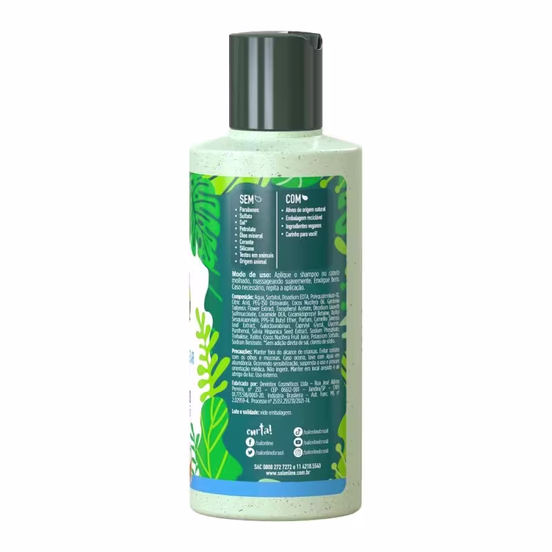 Kit Salon Line Maria Natureza Hidratação Sem Pesar Sexteto. 6 unidades.