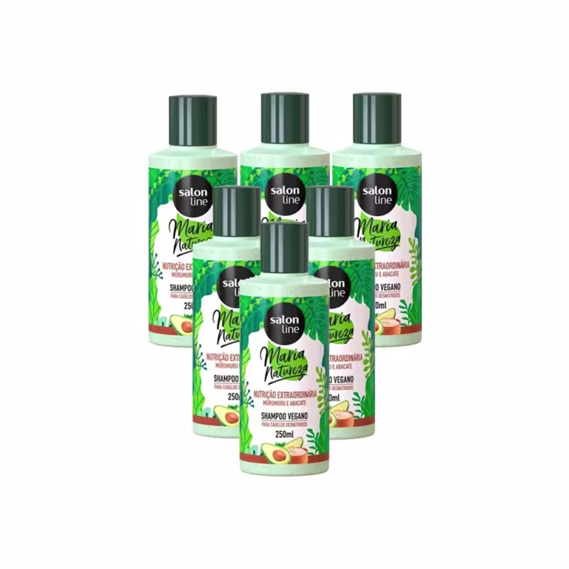 Kit Salon Line Maria Natureza Nutrição Extraordinária Sexteto. 6 unidades.