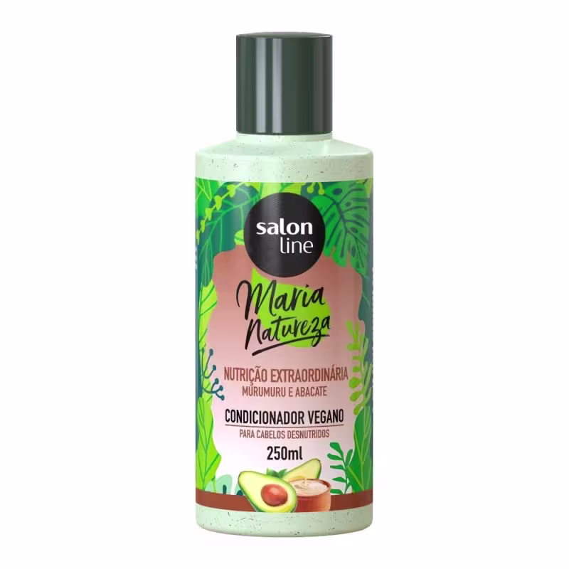 Condicionador Salon Line Maria Natureza Nutrição Extraordinária. Volumetria de 250ml.