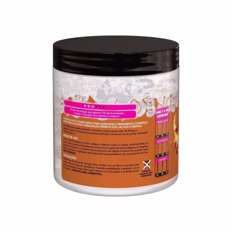 Kit Gelatina Babosa + Gelatina Linhaça #todecacho Salon Line