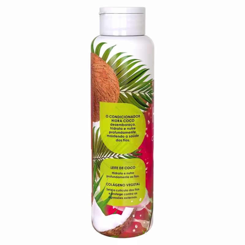 Kit Hidratação com Protetor Solar para Cabelos Hidra Coco Salon Line