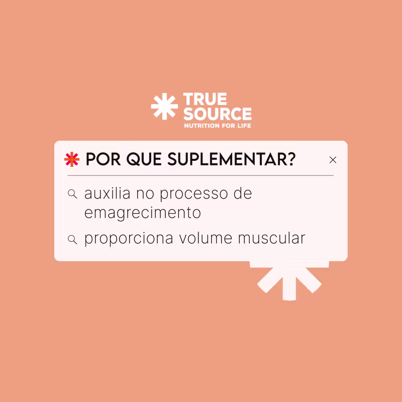 True Source Protein 100% Whey Vanilla Ice Cream - Suplemento Alimentar 874g