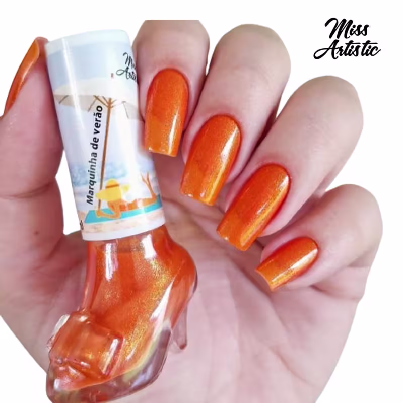Miss Artistic Sapatinho Verão 40 Graus Marquinha de Verão - Esmalte Cremoso 6,5ml