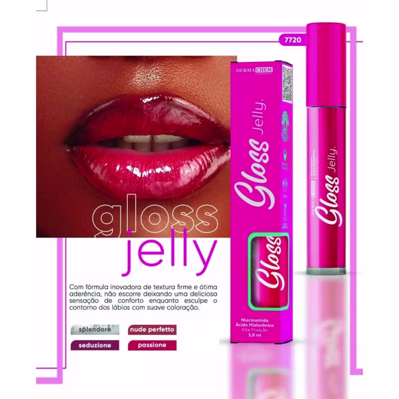 Gloss Labial Jelly Passione DermaChem 3,8ml
