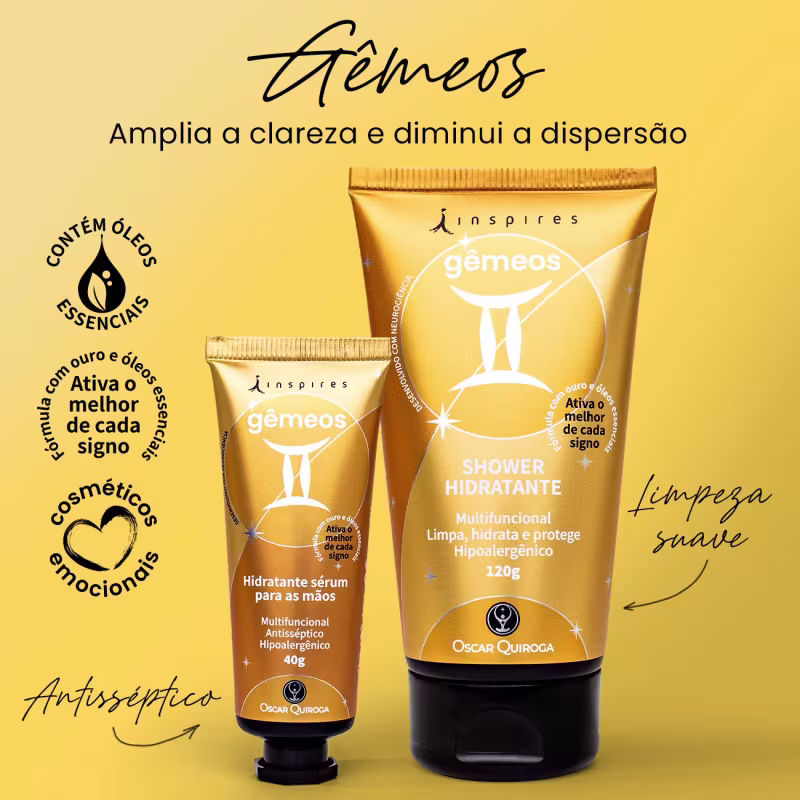 Kit Inspires Oscar Quiroga Astros Gêmeos (2 Produtos)