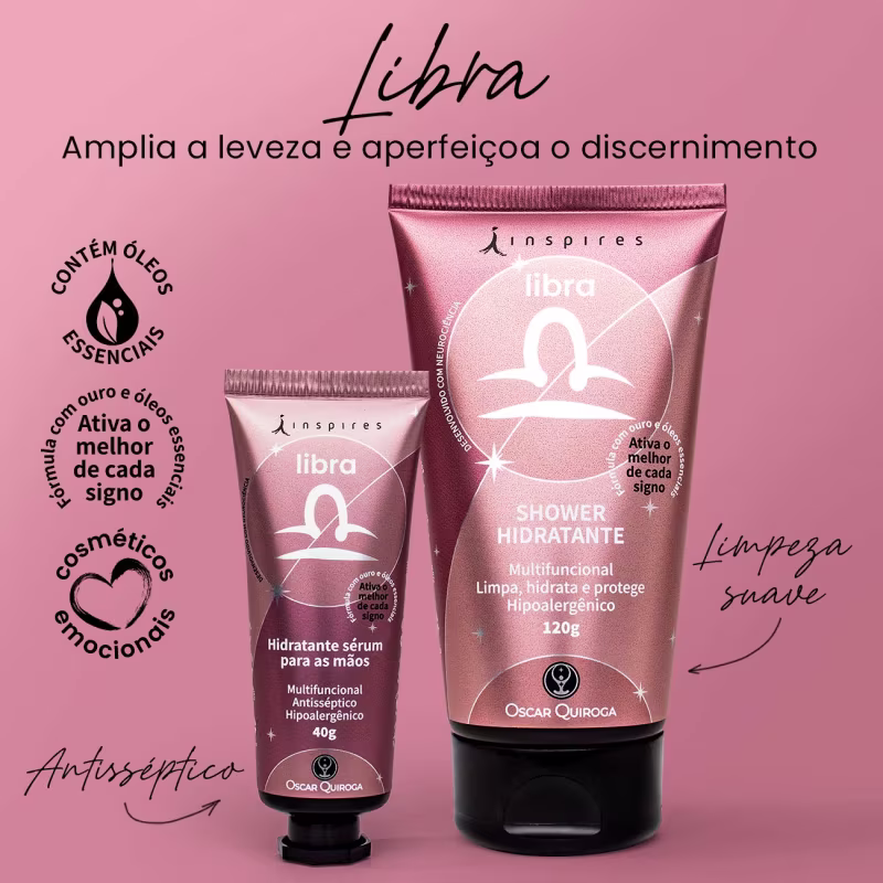 Kit Inspires Oscar Quiroga Astros Libra (2 Produtos)
