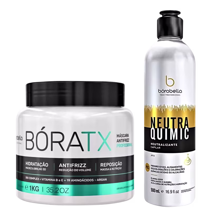 Kit Borabella BóraTX Neutra (2 Produtos)