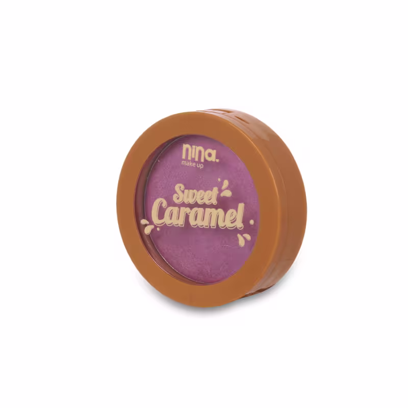 Blush Cremoso Nina Makeup Sweet Caramel Grape, 5g.