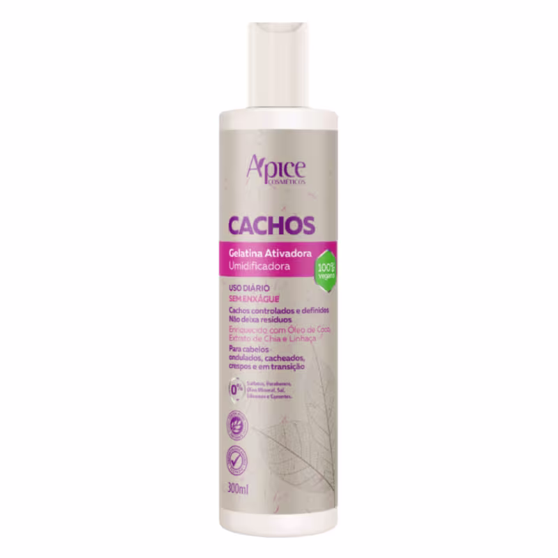 Apice Cosméticos Duo Ativador de Cachos e Gelatina Cachos