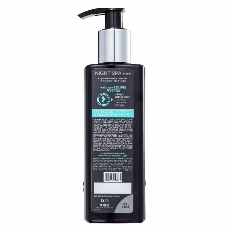 Kit TRUSS Miracle + Hair Protector + Night SPA + Net Mask (5 Produtos)