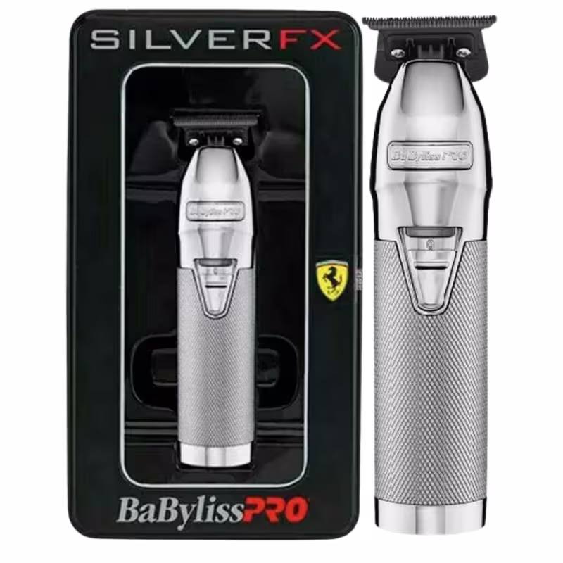 Máquina de Acabamento Babyliss SKELETON SilverFX Bivolt - Bivolt