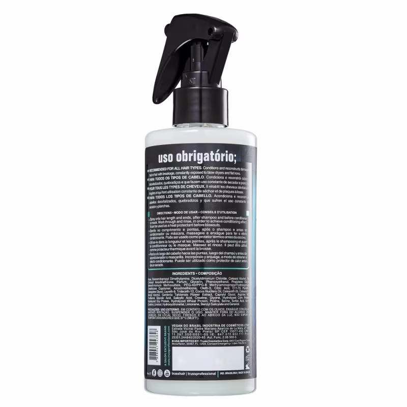 Kit Truss Miracle Shampoo 300ml + Condicionador 300ml + Net Mask 550g + Uso Obrigatório 260ml
