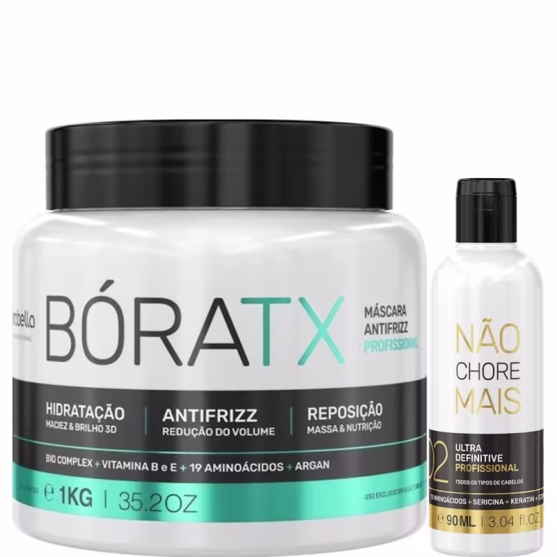 Borabella Bóratx 1kg + Não Chore Mais Passo 2 - 90ml