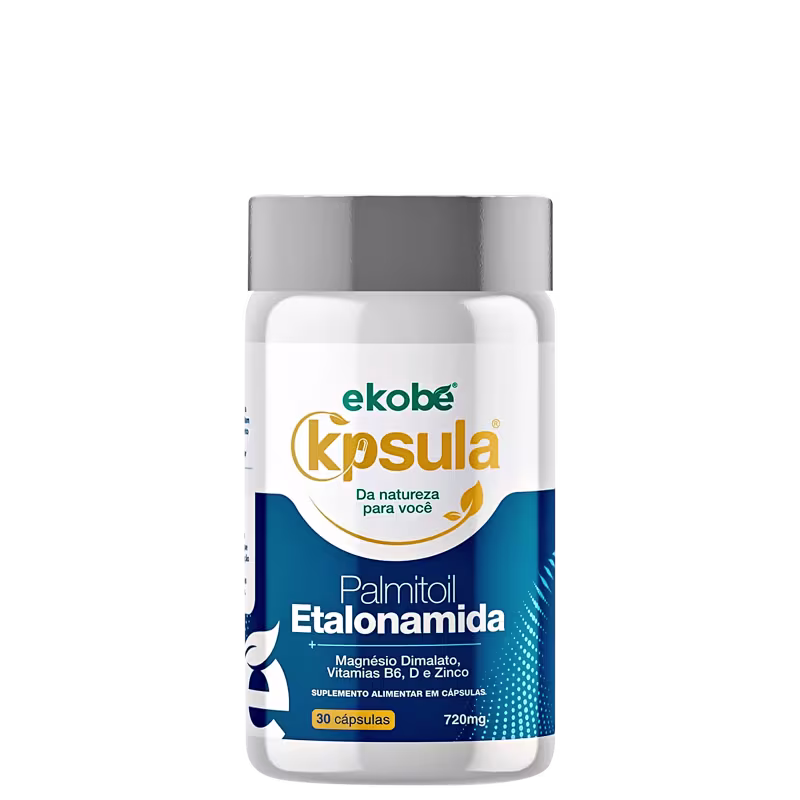 Ekobé K'psula Palmitol Etalonomida - Suplemento Vitamínico (30 Cápsulas)