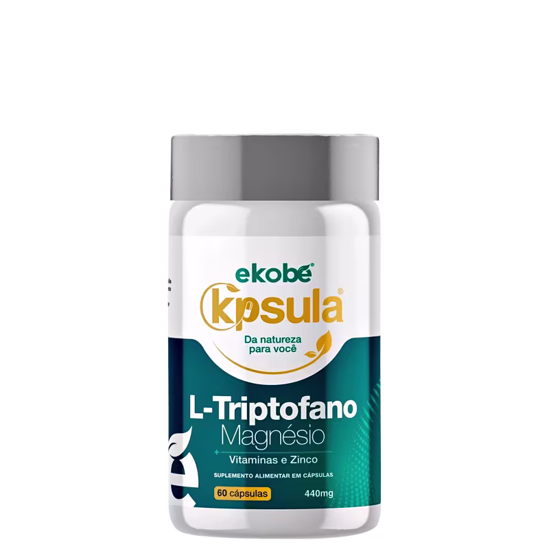 Ekobé K'psula L-Triptofano - Suplemento Vitamínico (60 Cápsulas)