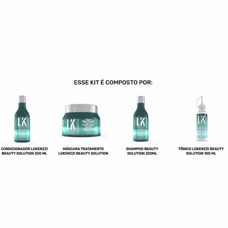 Kit Lokenzzi Beauty Solution